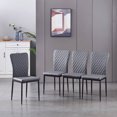 thumbnail image 1 of KEIVVAKN Dining Room Chairs Set of 4 PU Leather Kitchen Living Room Furniture, 1 of 8
