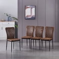 thumbnail image 1 of KEIVVAKN Dining Room Chairs Set of 4 Suede Kitchen Living Room Furniture, 1 of 1