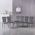 thumbnail image 1 of KEIVVAKN Dining Room Chairs Set of 6 Velvet Kitchen Living Room Furniture, 1 of 7