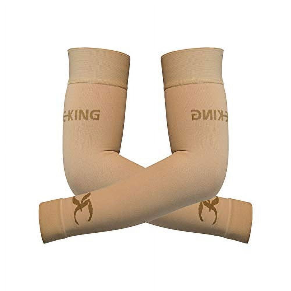NuVein 15-20 MmHg Compression Arm Sleeve - Lymphedema & Post-Surgical Support, Large Size
