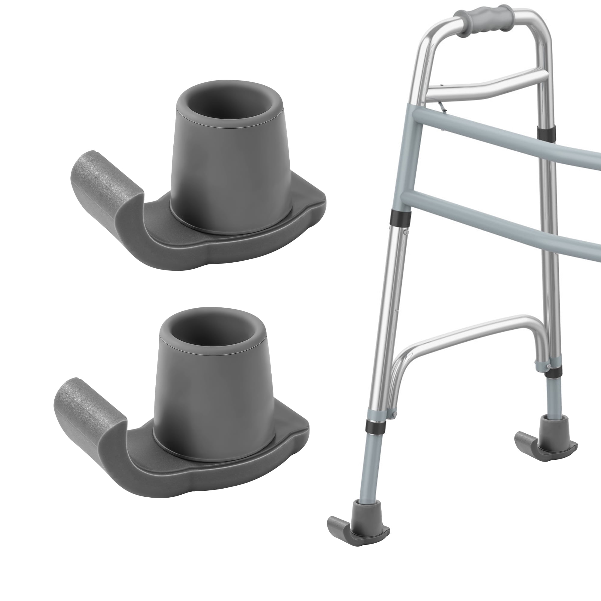 KEKOY 2Pcs Ski Glides for Walkers, Universal Skis for Walkers for