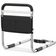 KEKOY Bed Rails for Seniors Safety Guard with Leg Adjustable, Bed Assist Rail for Elderly Adults with Free Storage Bag and Fixing Strap