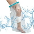 KEKOY Reusable Waterproof Full Leg Cast Protector for Shower, Adult