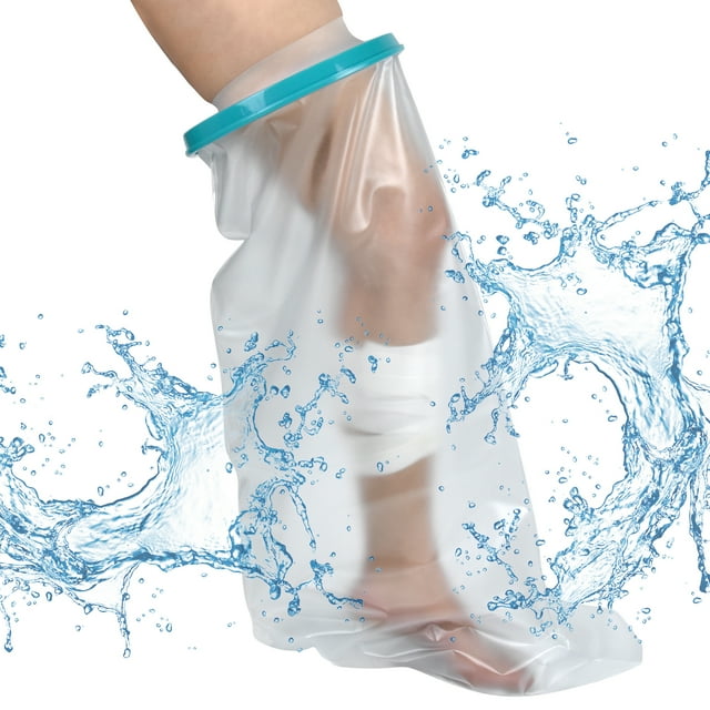 KEKOY Cast Covers for Shower Leg, Reusable Adult Waterproof Full Leg