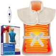 thumbnail image 1 of KEKOY Heating Pad for Back, Neck & Shoulders Relief, FSA/HSA Electric Heat Pad with 4 Heat Settings, 2-Hour Auto Shut-Off, Fast Heating, Detachable Belt, 24" x 33", Beige, 1 of 12