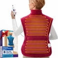 thumbnail image 1 of KEKOY Heating Pad for Full Body Stress Relief, Ultra Soft Electric Heat Pad with 4 Heat Settings, 2-Hour Auto Shut-Off, Fast Heating, Detachable Belt, 24" x 33", Burgundy, 1 of 12