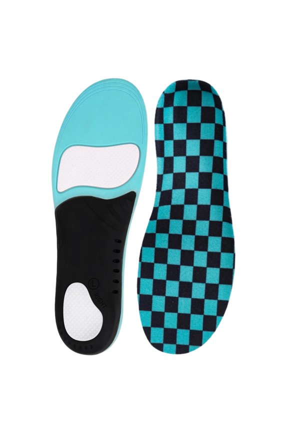 Heavy Duty Support Heel Pain Relief Insole Plantar Fasciitis High Arch Support Orthotics Insert for Flat Feet Shoe Insert Men and Women, M