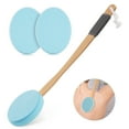 KEKOY Long Handle Lotion Applicator, Back Scrubber for Elderly, Dry Spreader Wands for Legs