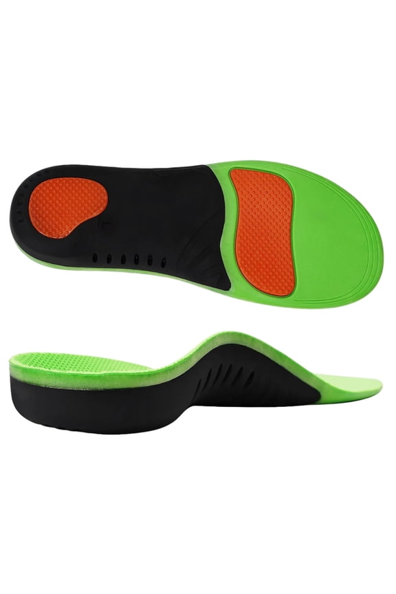 Plantar Fasciitis Pain Relief Orthotics, Flat feet Arch Support Insoles Shoe Inserts for Men and Women, Sports Shock Absorption for Walking,Running,Hiking, XS