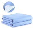 thumbnail image 1 of KEKOY Reusable & Washable Incontinence Bed Pads 34x36inch, Absorbent Waterproof Protection Underpads 2Pack , Pee Pads for Seniors, Blue, 1 of 5