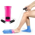 thumbnail image 1 of KEKOY Sock Aid Device for Seniors, Sock Aid with Foam Handles, Sock Helper Easy on Easy off, Sock Aid Pull on, Rose Red, 1 of 7