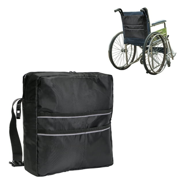 KEKOY Large Capacity Wheelchair Backpack with Reflective Strips, Fits