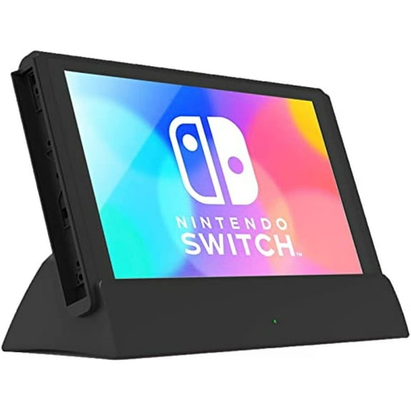 KEKUCULL Docking Station for Switch, Portable Charging OLED Switch Dock, Compact TV Dock with 4K HDMI Output, Replacement Compatible with Official Switch Charger Dock (Black)