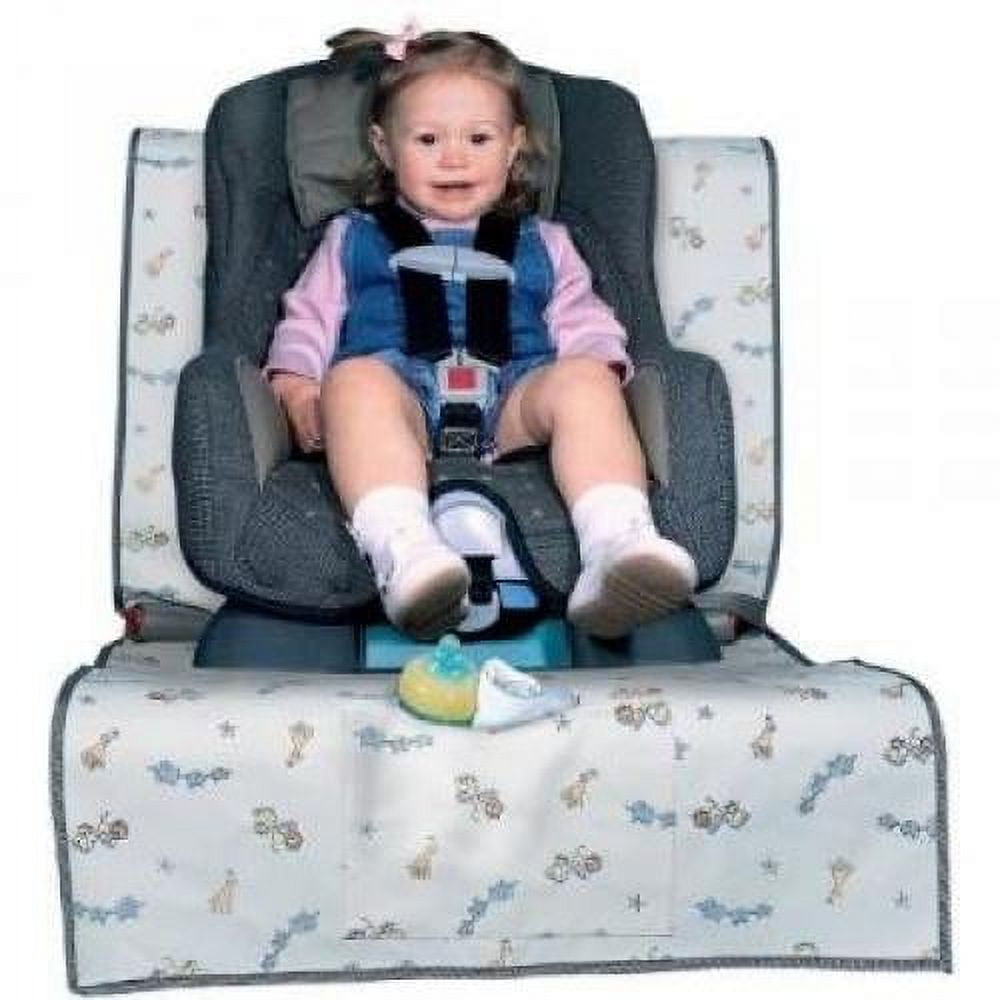 KEL-GAR Platinum Seat Protector with 2 Storage Pockets, Black