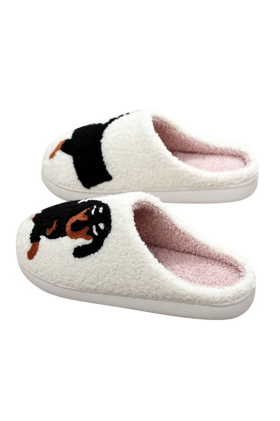 Memory Foam Slippers Soft Warm Slip on House Slippers Anti-Skid Sole Gifts for Women Mom Girlfriend