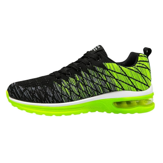 KELINFONG Men's Cushioning Slip on Athletic Running Walking Shoes with Memory Foam Sneaker