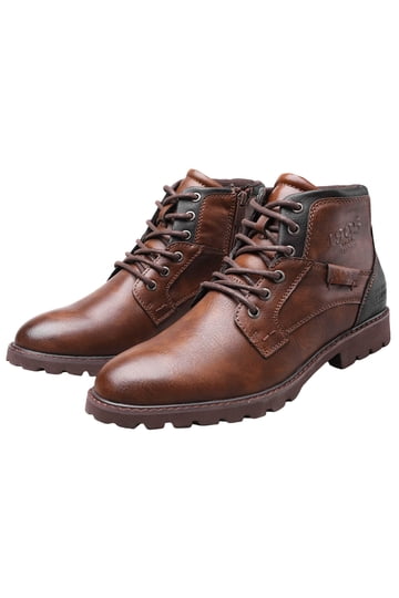 Frye Bowery Chukka Boots Mens 11.5 D Brown Leather Lace Up Ankle Dress Casual Men main image 4