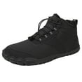 thumbnail image 1 of KELINFONG Men's Snow Boots Women's Winter Barefoot Shoes Hiking Boots Wide Toe Box High Top Ankle Booties, 1 of 7