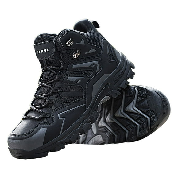 Men's Waterproof Hiking Boots Outdoor Mid Trekking Backpacking Mountaineering Shoes