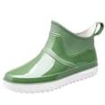 thumbnail image 1 of KELINFONG Mens Deck Boots Waterproof Fishing Rain Boots Anti Slip Chelsea Boots Ankle Booties for Boating Camping, 1 of 5
