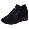 thumbnail image 1 of KELINFONG Wedge Inner Walking Shoes for Women Slip on Fashion Sneakers Non Slip Workout Shoes, 1 of 6