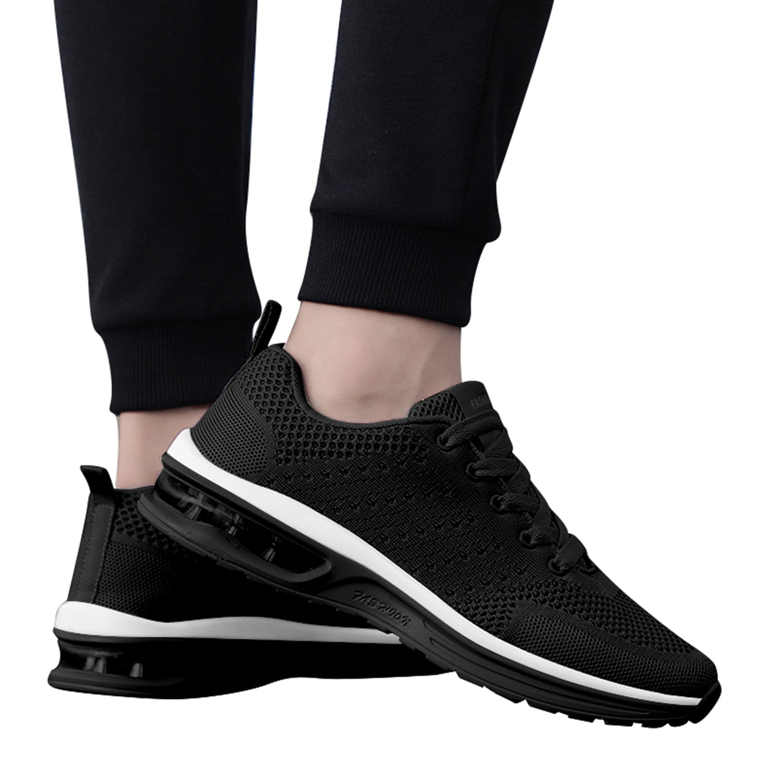 KELINFONG Women's Lightweight Walking Sneakers Air Cushion Tennis Athletic Running Fashion Sport Shoes for Girls