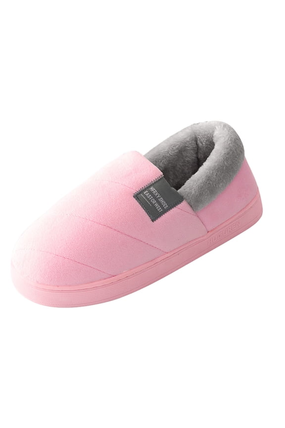 Women's Memory Foam Slippers Lightweight Cozy Closed Back Slippers Washable House Shoes Indoor Outdoor