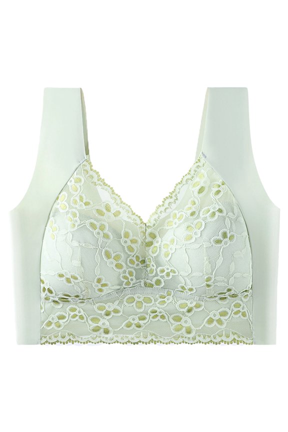 Womens Lace Bras No Underwire Seamless Bralettes for Women Light Wireless T-Shirt Bra