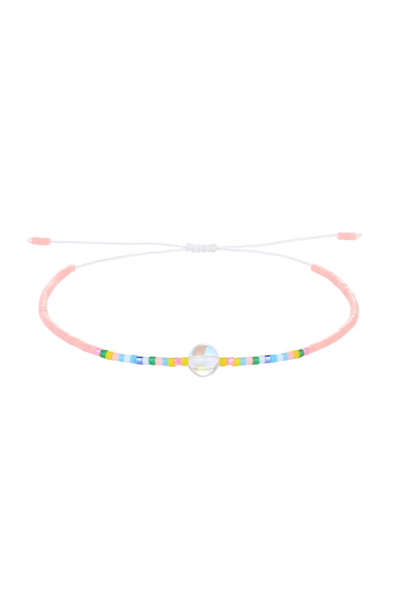 Colorful Crystal Miyuki Bead Bracelets Friendship Bracelets Handmade Tiny Rope Bracelets Bangles for Women