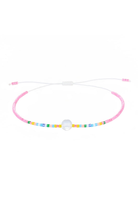 Colorful Crystal Miyuki Bead Bracelets Friendship Bracelets Handmade Tiny Rope Bracelets Bangles for Women