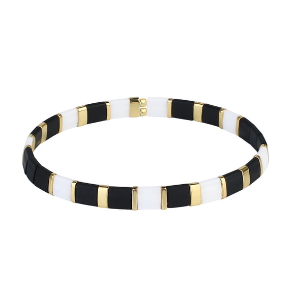 KELITCH Fashion Tila Miyuki Beaded Bracelet Colorful Elastic Stretch Bracelets Women Friendship Bracelets Birthday Presents