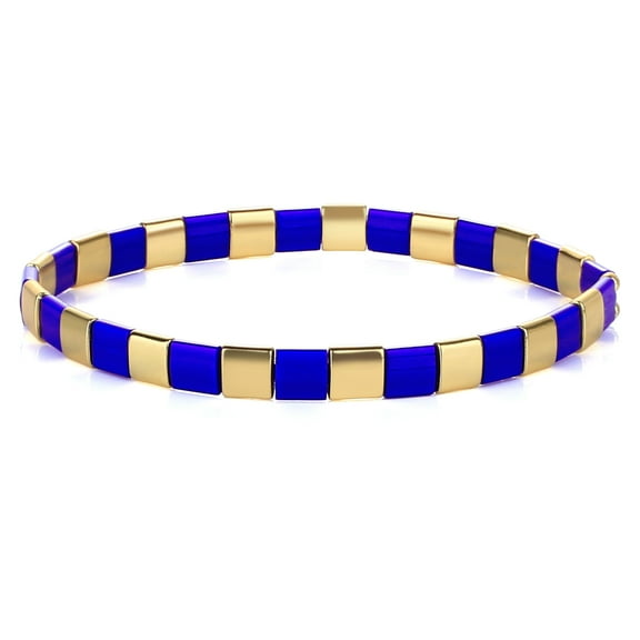 KELITCH Tila Miyuki Beads Bracelets Colorful Strand Stretch Bracelets Mixed Friendship Bracelets - 8I