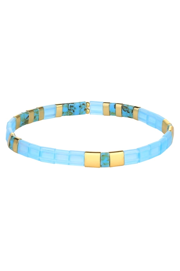 Tila Miyuki Beads Bracelets Colorful Strand Stretch Bracelets Mixed Friendship Bracelets