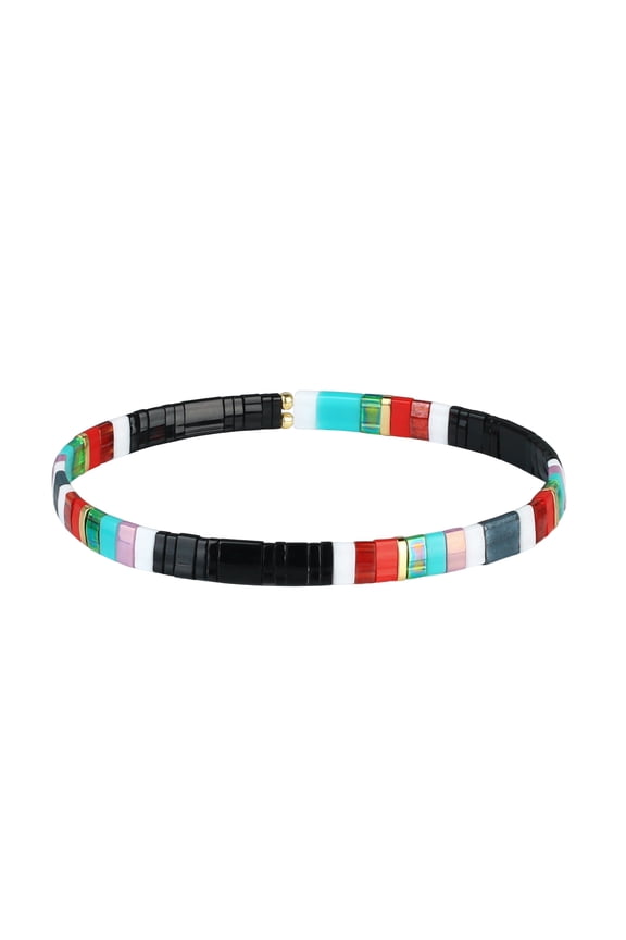 Tila Miyuki Beads Bracelets Colorful Strand Stretch Bracelets Mixed Friendship Bracelets