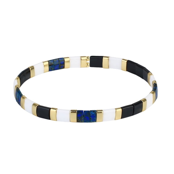 KELITCH Women Stretch Bracelets Delicate Multi-color Tila Miyuki Beads Bracelets Women Handmade Personalized Bracelets