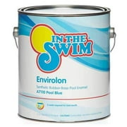 KELLEY TECHNICAL COATINGS In The Swim Envirolon Rubber-Base Pool Paint - Dark Blue 1 Gallon A7120