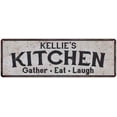 thumbnail image 1 of KELLIE's Kitchen Rustic Chic Decor Gift 8x24 Sign 108240051543, 1 of 1