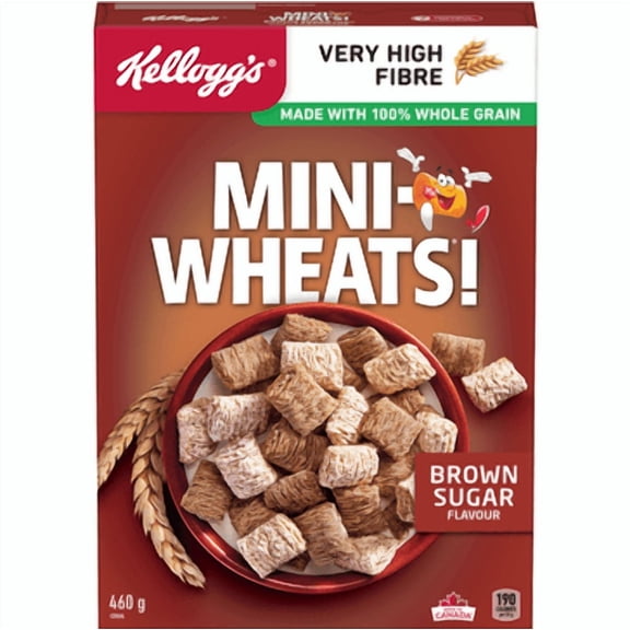 KELLOGG MINI-WHEATS BROWN SUGAR 460G