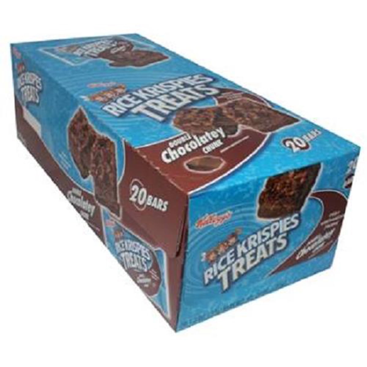 KELLOGGS RICE KRISPIES TREATS DOUBLE CHOCOLATEY CHUNK 1.3 oz Each ( 20