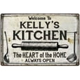 thumbnail image 1 of KELLY'S Kitchen Farmhouse Sign 8 x 12 Matte Finish Metal 108120033070, 1 of 1