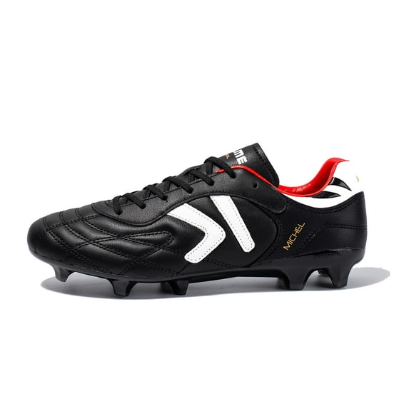 KELME Soccer Cleats Men's FG - Pro Calfskin Leather Soccer Shoes -