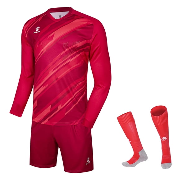 KELME Soccer Goalkeeper Jersey Pro Set Uniform - Padded Goalkeeper Shirt