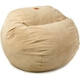 KEMANHUAN Corduroy Bean Bag Chair, Convertible Chair Folds from Bean