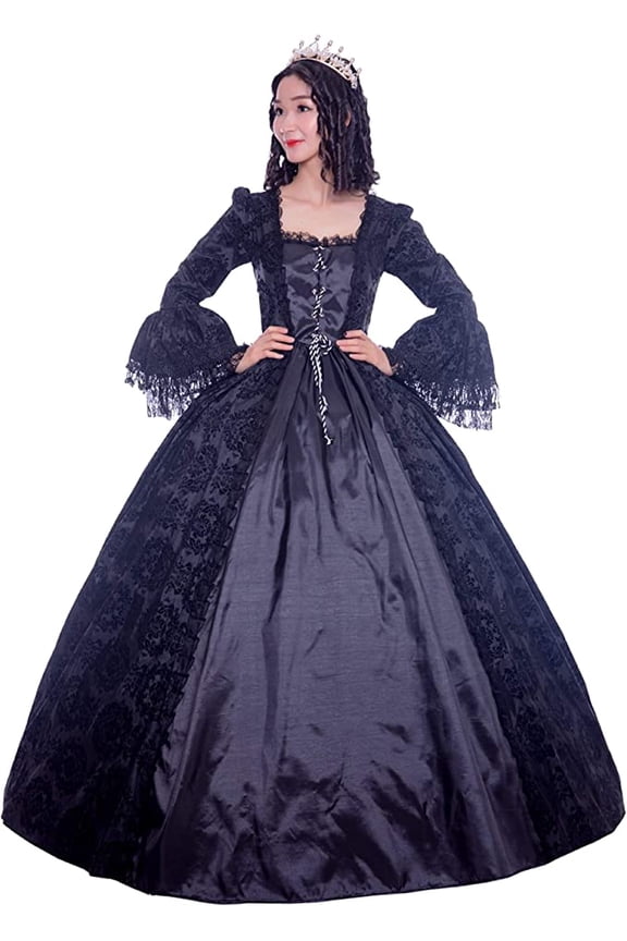Rococo Baroque Marie Antoinette Dresses 18th Century Renaissance Costumes Historical Period Dress Ball Gown