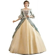 KEMAO Rococo Baroque Marie Antoinette Dresses 18th Century Renaissance Costumes Historical Period Dress Ball Gown