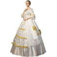 thumbnail image 1 of KEMAO Rococo Baroque Marie Antoinette Dresses 18th Century Renaissance Costumes Historical Period Dress Ball Gown, 1 of 5