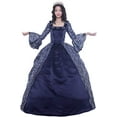 thumbnail image 1 of KEMAO Rococo Baroque Marie Antoinette Dresses 18th Century Renaissance Costumes Historical Period Dress Ball Gown, 1 of 5