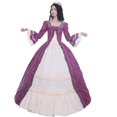 thumbnail image 1 of KEMAO Rococo Baroque Marie Antoinette Dresses 18th Century Renaissance Historical Period Costumes Gown For Women, 1 of 5