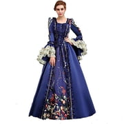 KEMAO Rococo Victorian Baroque Marie Antoinette Dresses 18th Century Renaissance Costumes Historical Period Dress Ball Gown