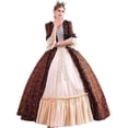 thumbnail image 1 of KEMAO Rococo Victorian Renaissance Costumes Baroque Marie Antoinette Dresses Historical Period 18th Century Ball Gown, 1 of 5